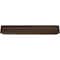 Ekena Millwork 3-Sided (U-beam) Riverwood Endurathane Faux Wood Ceiling Beam, Premium Hickory, 6"W x 10"H  x 22'L BMRW3C0060X100X264ZH - alternate 3